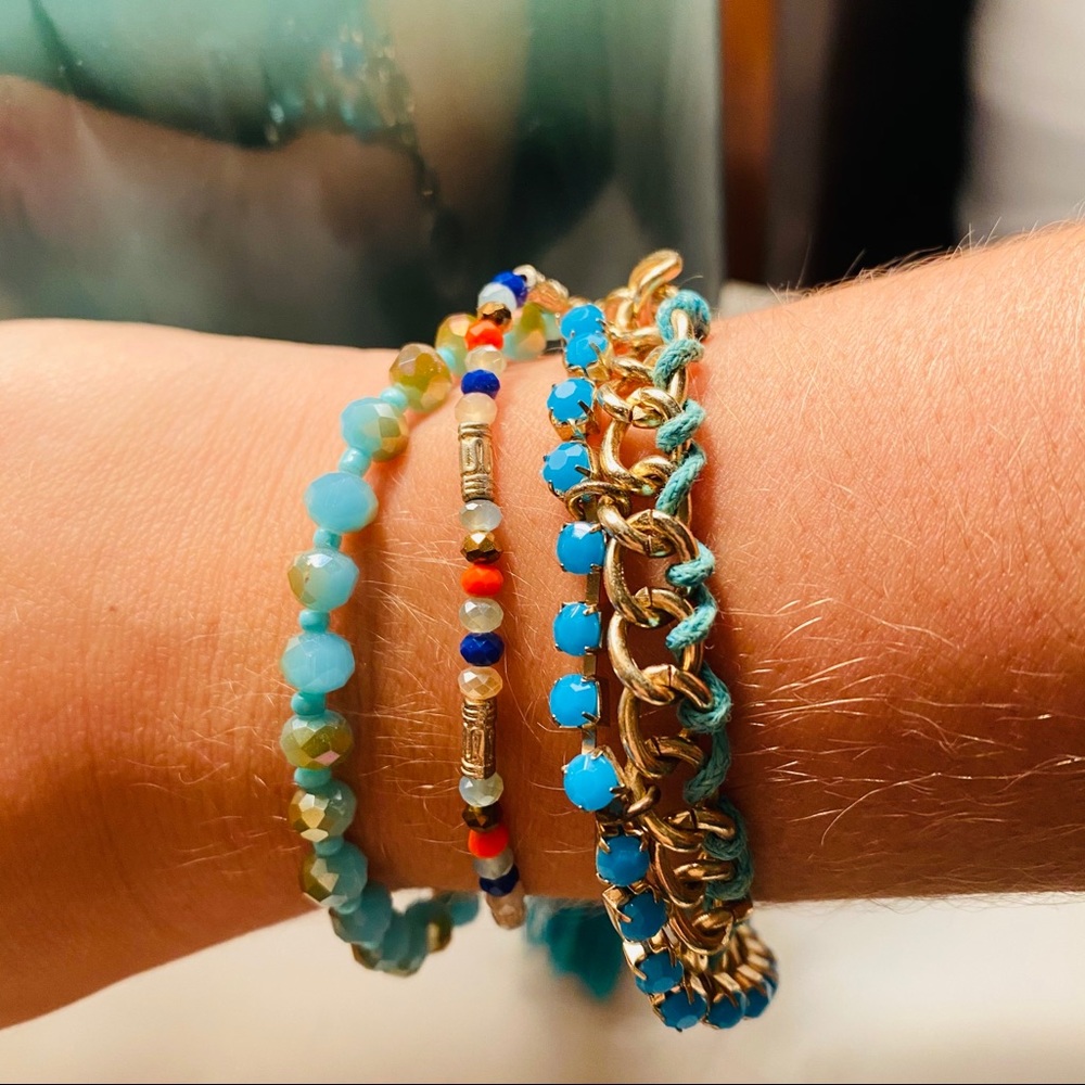 NWOT Boho Stacked Bracelet